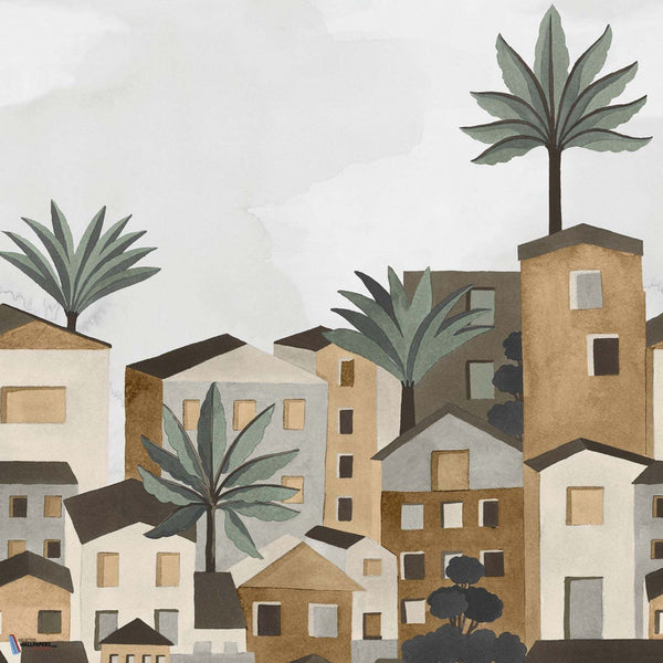 Vila Viela-Wallpaper-Casamance-Gris/Mordore-Vinyl-75641528-Selected Wallpapers