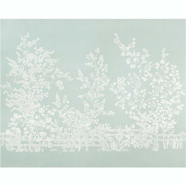 Villa Garden Mural-Behang-Thibaut-Robin's Egg-Set-TM10854-Selected Wallpapers