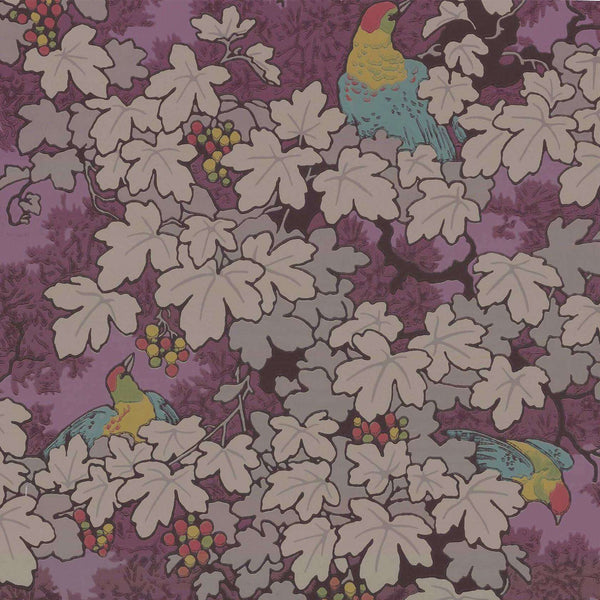 Vine-behang-Little Greene-Rouge-Rol-0247VIROUGE-Selected Wallpapers
