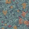 Vines of Pomona-behang-Cole & Son-Burnt Orange & Teal-Rol-116/2005-Selected Wallpapers