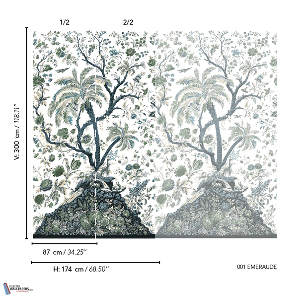 Voile de Genes-behang-Braquenie-Selected Wallpapers