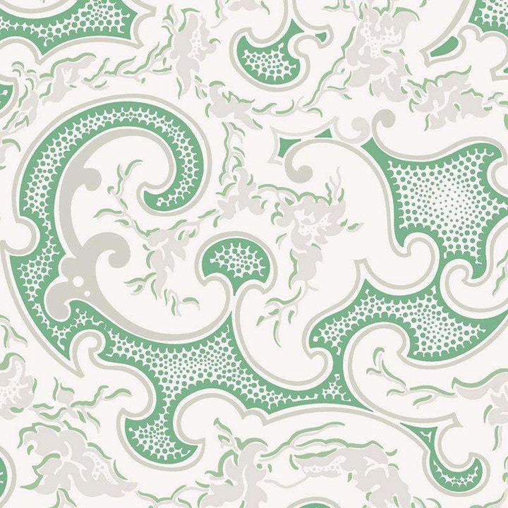 Volutes-behang-Tapete-Isidore Leroy-Vert-Rol-06240604-Selected Wallpapers