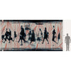 Walking-behang-Inkiostro Bianco-Selected Wallpapers