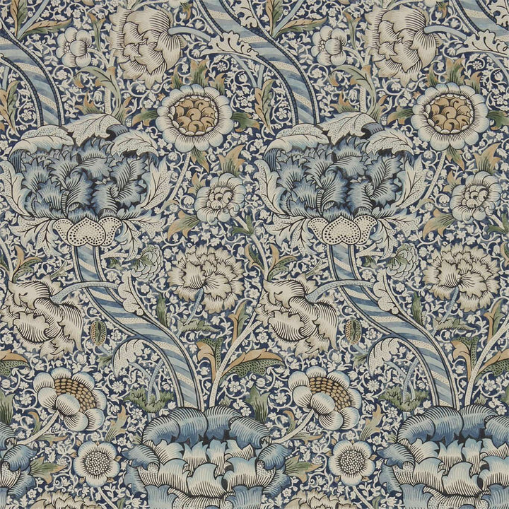 Wandle-behang-Tapete-Morris & Co-Blue/Stone-Rol-216422-Selected Wallpapers