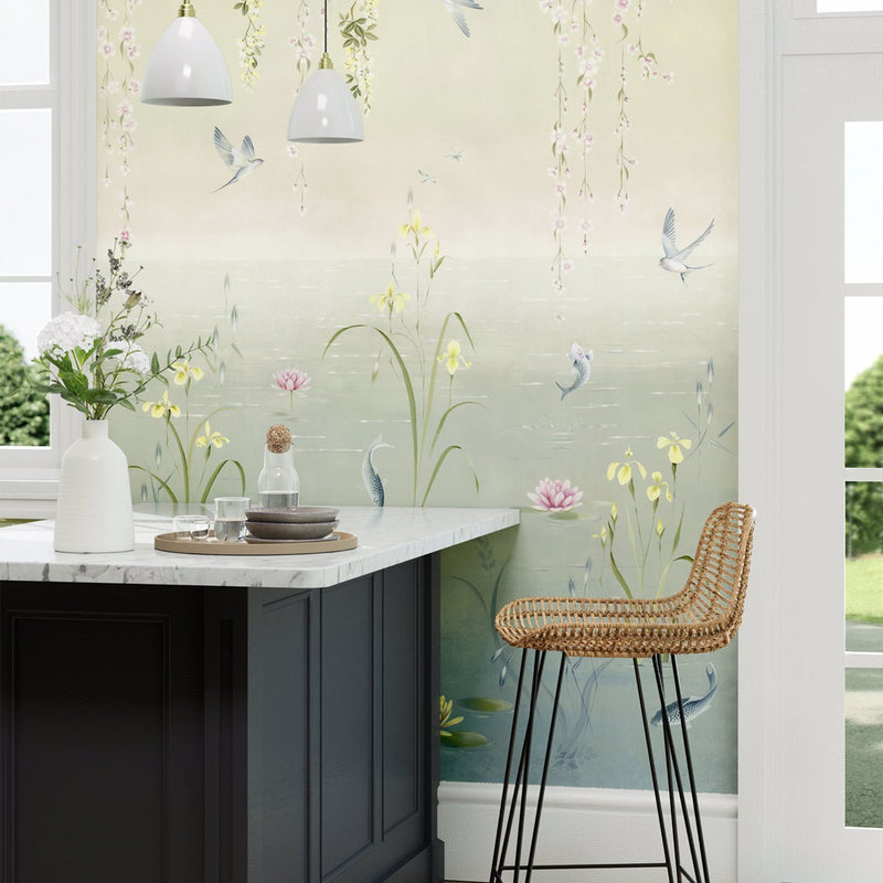 Water Garden papier peint de Sanderson