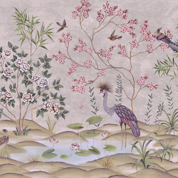 Waterfront-Behang-Presence-Day Shift-Silk Vinyl-PS104/03-Selected Wallpapers