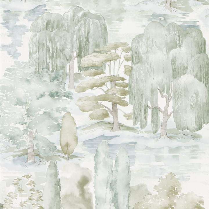 Waterperry-behang-Tapete-Sanderson-Gilve/Linen-Rol-216283-Selected Wallpapers