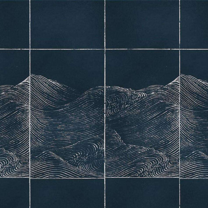 Waves Metallics-Behang-Tapete-Coordonne-Silver-Metallics-9600501-Selected Wallpapers