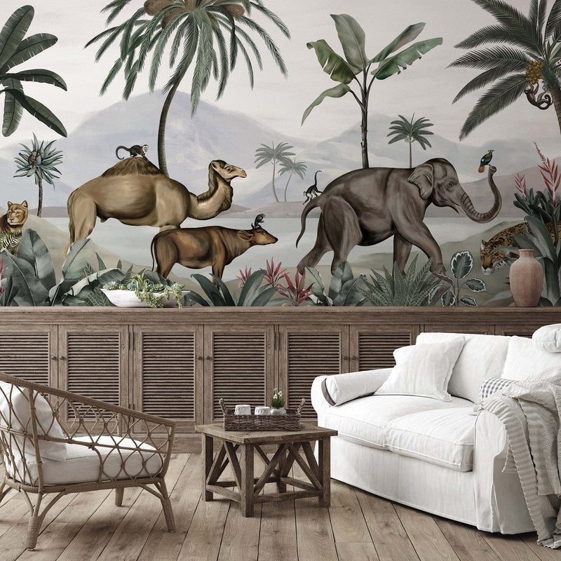 Wild India papier peint de Les Dominotiers