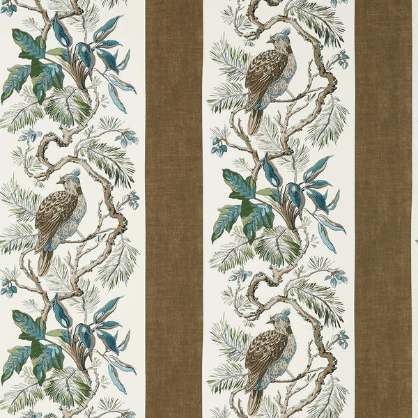 Williamson-Behang-Thibaut-Brown-Rol-T10862-Selected Wallpapers