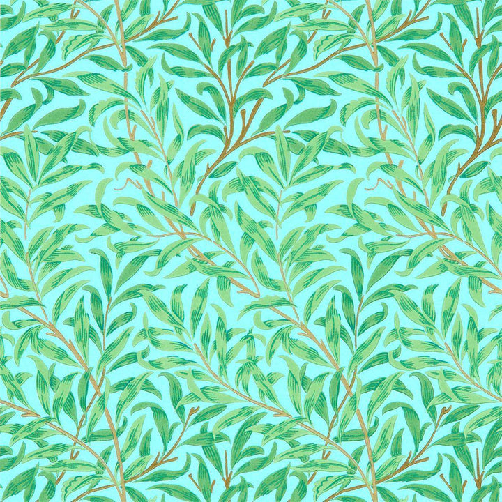 Willow Bough-behang-Tapete-Morris & Co-Sky/Leaf Green-Rol-216948-Selected Wallpapers