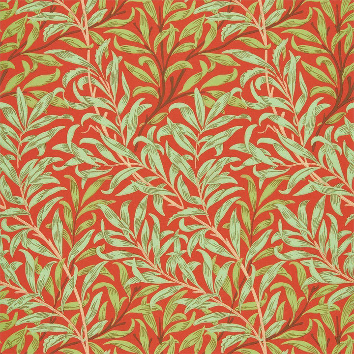 Willow Bough-behang-Tapete-Morris & Co-Tomato/Olive-Rol-216951-Selected Wallpapers
