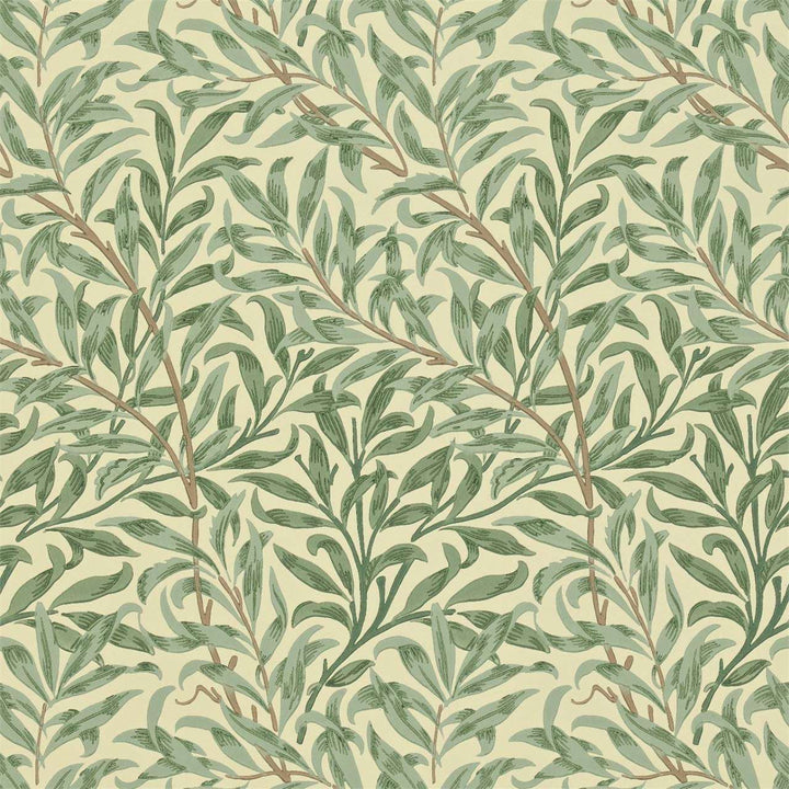 Willow Boughs-behang-Tapete-Morris & Co-Green-Rol-210490-Selected Wallpapers