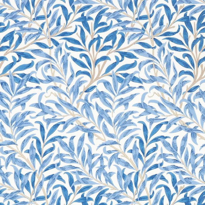 Willow Boughs-behang-Tapete-Morris & Co-Woad-Rol-217080-Selected Wallpapers