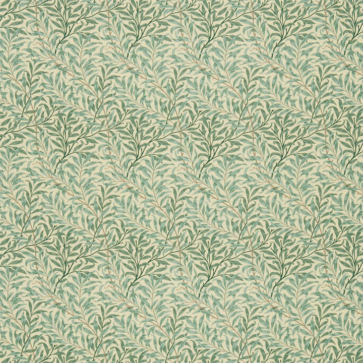 Willow Boughs stof-Fabric-Tapete-Morris & Co-Cream/Pale Green-Meter (M1)-226703-Selected Wallpapers