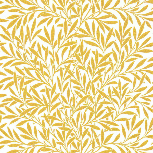 Willow-wallpaper-Morris & Co-Yellow-Roll-216963-Selected Wallpapers