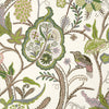 Windsor-Wallpaper-Thibaut-Brown and Green-Roll-T14306-Selected Wallpapers