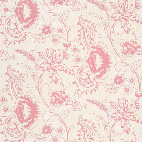 Woodblock Mono-behang-Little Greene-Dresser-Rol-0291WODRESS-Selected Wallpapers