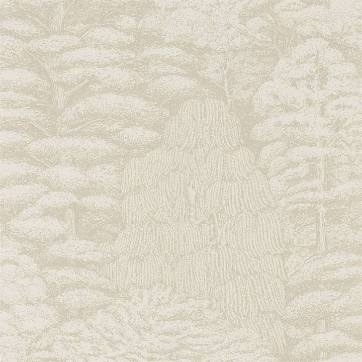 Woodland Toile-behang-Tapete-Sanderson-Ivory/Neutral-Rol-215717-Selected Wallpapers