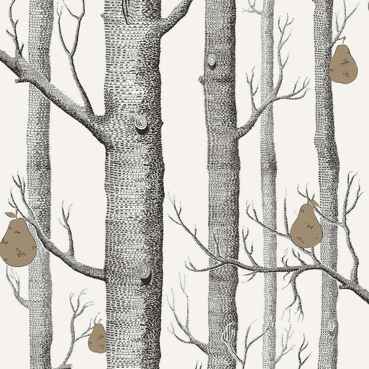 Woods & Pears-behang-Tapete-Cole & Son-Charcoal-Rol-95/5027-Selected Wallpapers