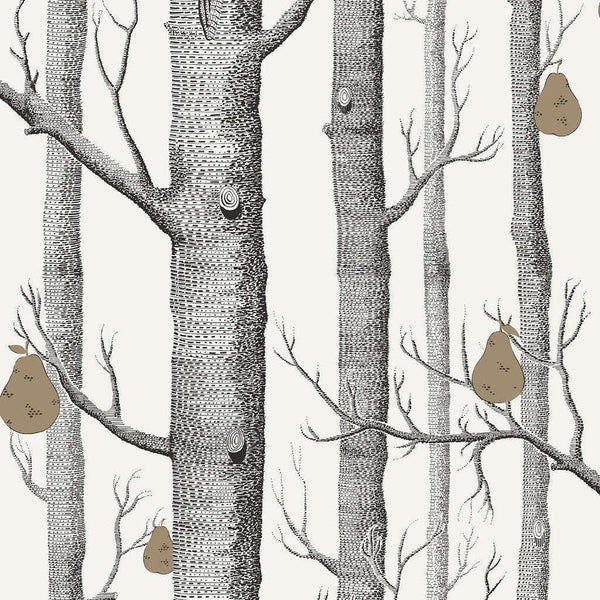 Woods & Pears-behang-Cole & Son-Charcoal-Rol-95/5027-Selected Wallpapers
