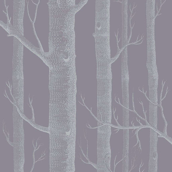 Woods-wallpaper-Cole & Son-Lilac Grey-Roll-69/12151-Selected Wallpapers