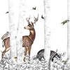 Woody Chestnut-behang-Les Dominotiers-Day-Non Woven 70 cm-DOM303-Selected Wallpapers