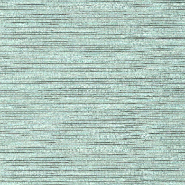 Woody Grass-Behang-Tapete-Thibaut-Aqua and Grey-Rol-T351-Selected Wallpapers