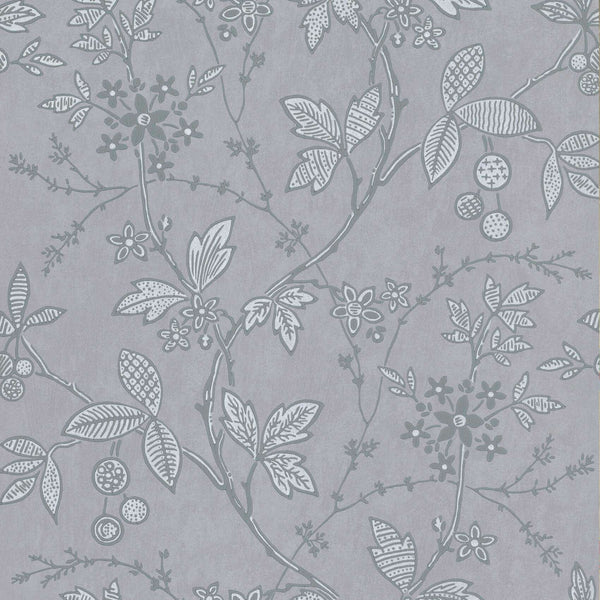 Wrest Trail-behang-Little Greene-Lead-Rol-0291WRLEADZ-Selected Wallpapers