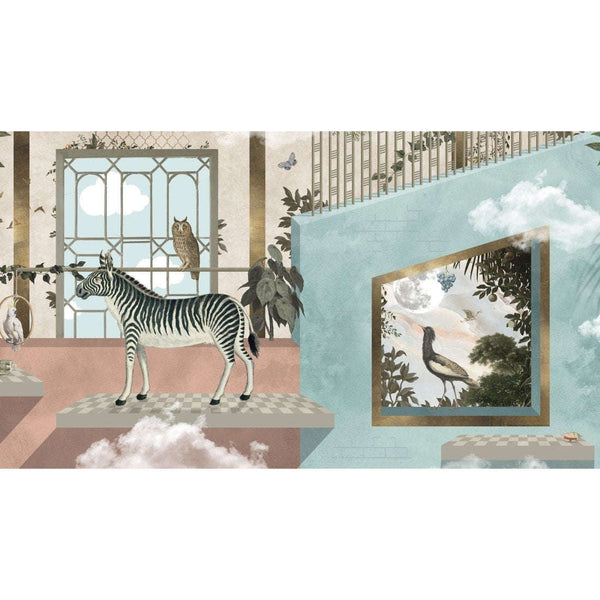 Zebra's Playground-behang-Muance-Selected Wallpapers