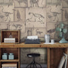 Zoo Archaeology-wallpaper-Mind the Gap-Selected Wallpapers