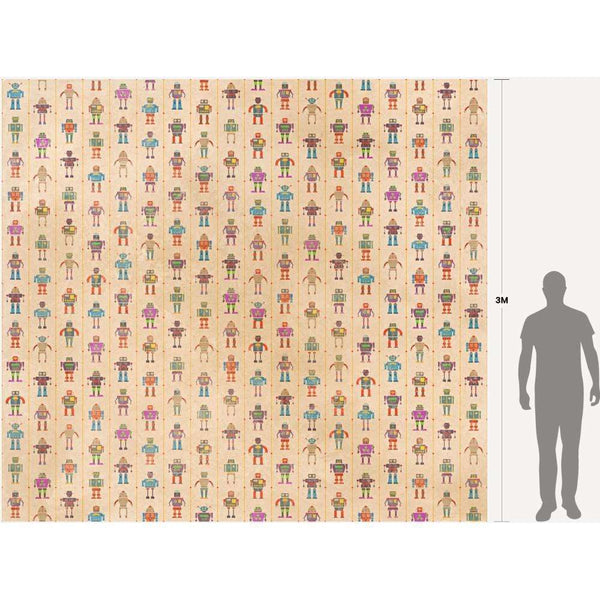 i-Robot-behang-Inkiostro Bianco-Selected Wallpapers